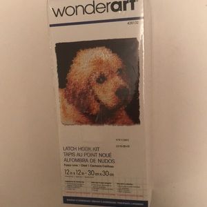 wonderart Puppy Love Dog Latch Hook Kit